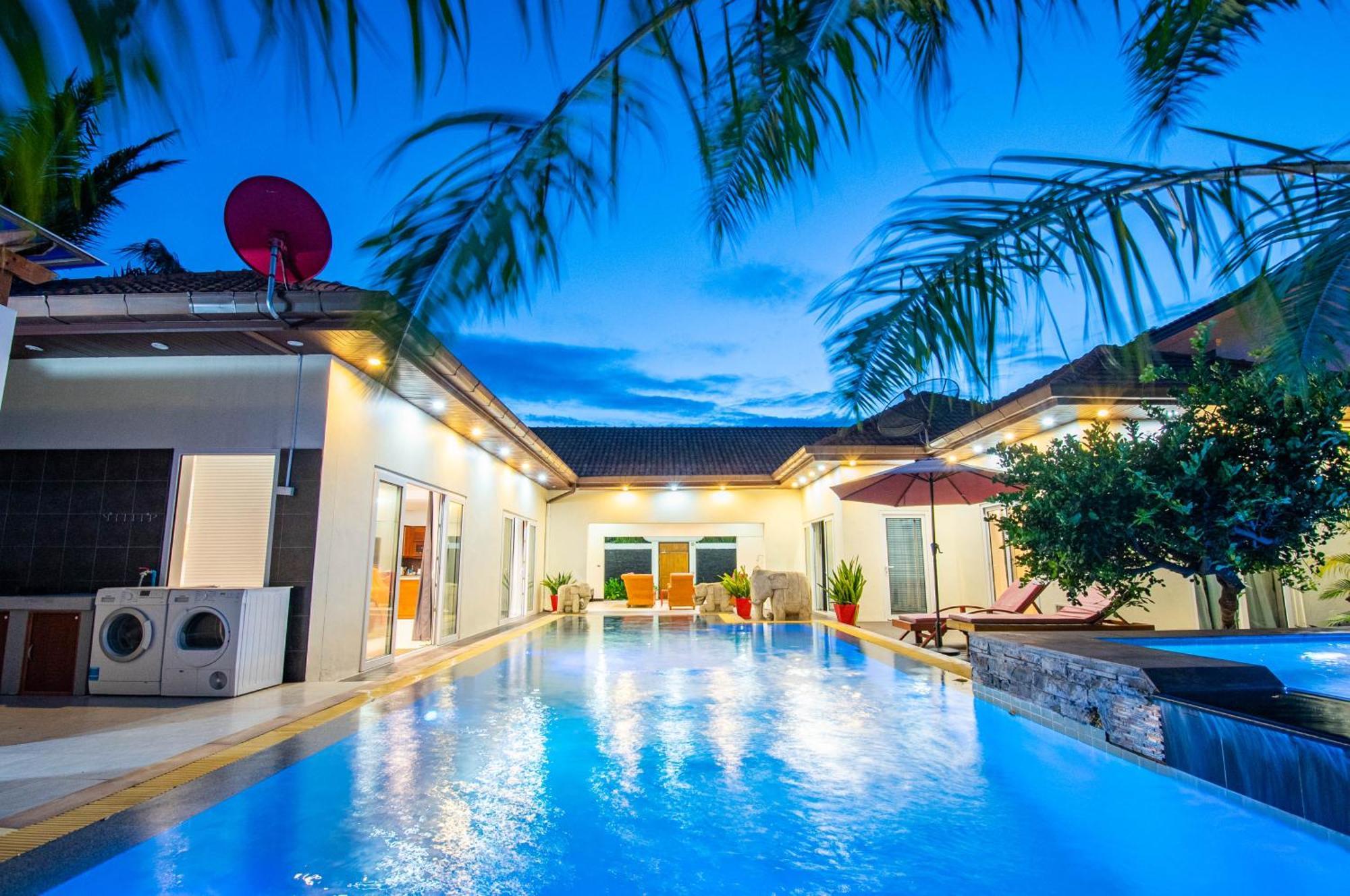 Seaside 2 Pools,beach@50m Villa *